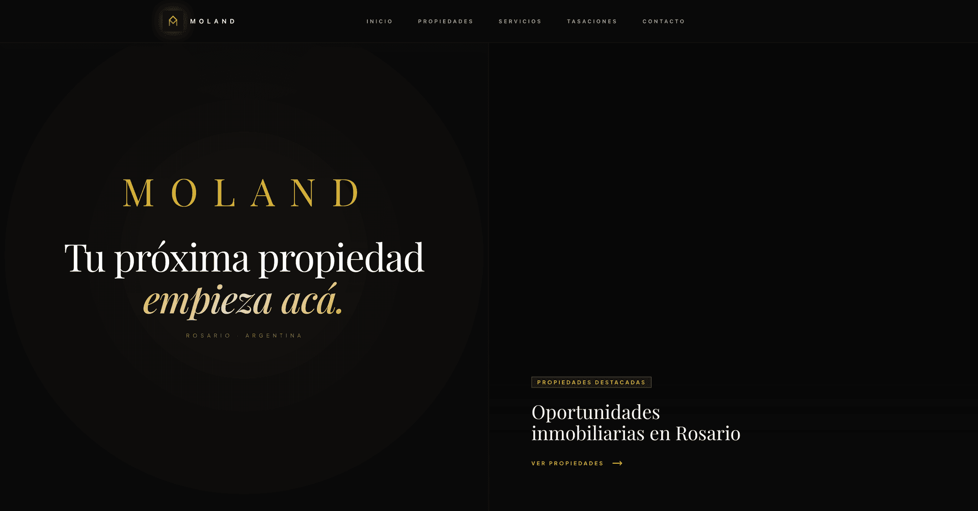 Landing inmobiliaria